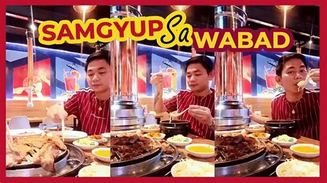 Samgyup sa Wabad Davao City .